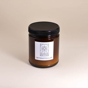 Interstellar 3.4oz Small Fine Fragrance Amber Jar Candle