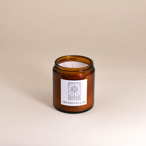 Interstellar 6.8oz Large Fine Fragrance Amber Jar Candle