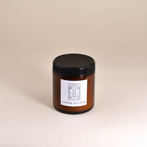 Lunar Eclipse 6.8oz Large Fine Fragrance Amber Jar Candle